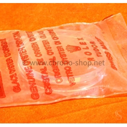 ROLEX TROPIC 39 RARE NEW CRISTAL HESALITE TROPIC 25-39 DOMED SEA-DWELLER 1665 DRSD WATCHES SERVICE GLASS