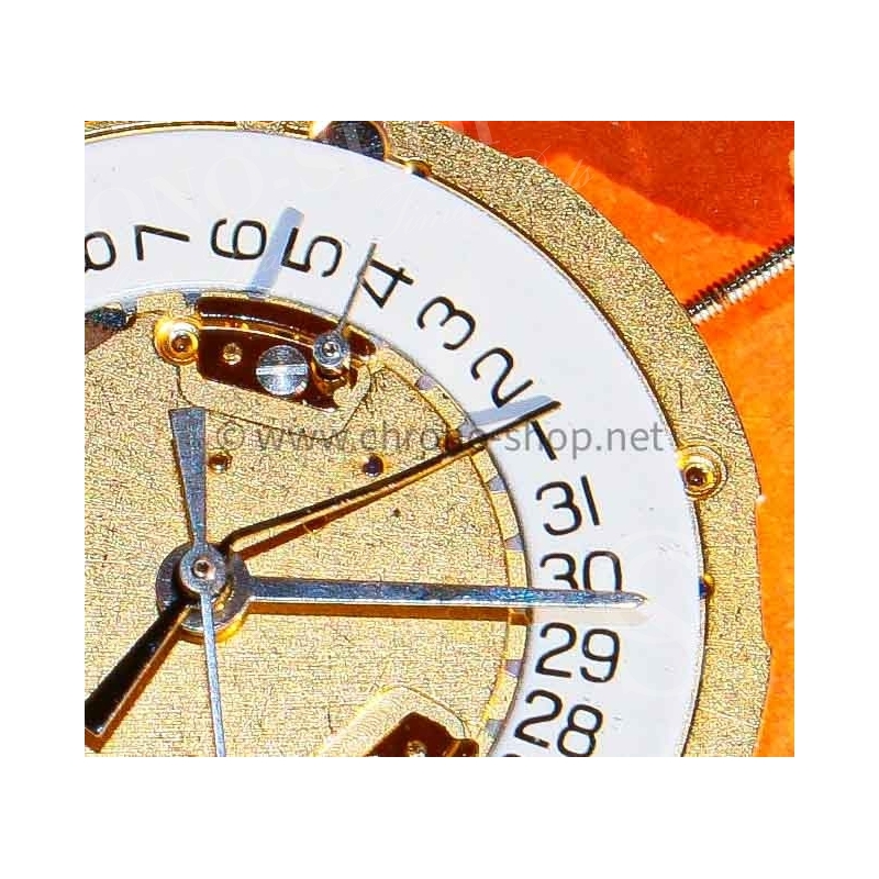 Calibre ETA 251.262 authentique pièce horlogerie mouvement suisse quartz ETA 251262 aiguilles, disque dateur