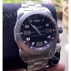 Breitling Original Titanium Folding clasp buckle Bracelet 24mm Aerospace Evo E79363101B1E1﻿ 22mm lugs