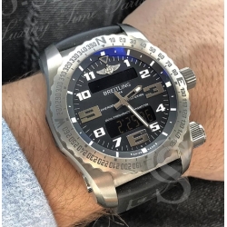 Breitling Original Titanium Folding clasp buckle Bracelet 24mm Aerospace Evo E79363101B1E1﻿ 22mm lugs