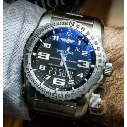 Breitling Original Titanium Folding clasp buckle Bracelet 24mm Aerospace Evo E79363101B1E1﻿ 22mm lugs