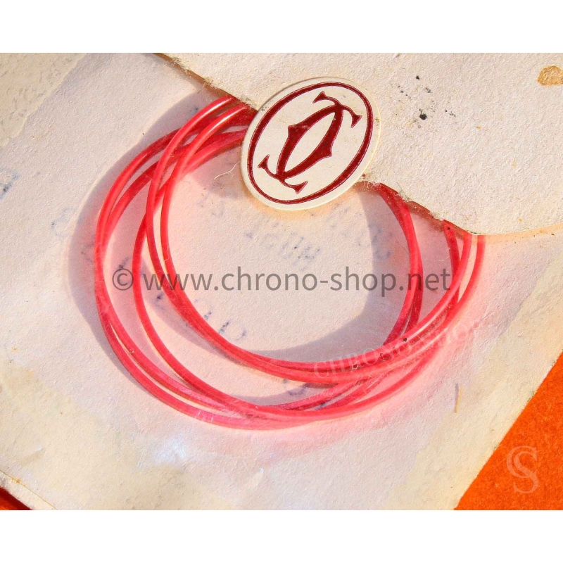 Cartier 40 901083 montres Cartier Must21 PM lot Joints couleur rouge 23,6mm diamètre