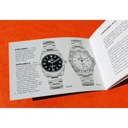 Vintage Genuine 2004 Rolex Explorer I & II Owners Manual Booklet French 114270, 14270, 16570