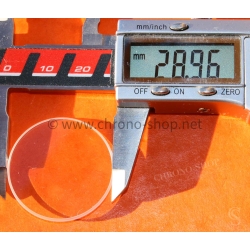 Rolex Original Verre glace Saphir montres de plongée hommes submariner 14060, 14060M, Airking ref 25-286 Ø29mm