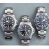 ROLEX VINTAGE BEZEL INSERT FAT FONT MK III BLEU TEMPETE MONTRES SUBMARINER 5513,1680,5512,5514 SEA-DWELLER 1665,5508,6538
