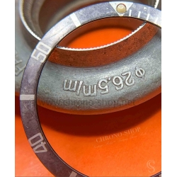 Rolex vintage 70's Fat Font Mark 3 stormy grey blue bezel insert Submariner 6536,6538,5510,5513,5512,5510,1680,Sea-Dweller 1665