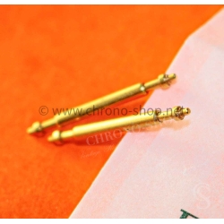 Rolex Originales pompes goupilles or jaune 19mm bracelet Montres or jaune Rolex Oyster Perpetual Date