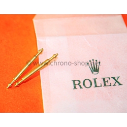 Rolex Genuine Gold Extensibles Spring Bars Pumps Pins 19mm Oyster Perpetual Yellow Gold watches 34mm