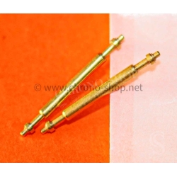 Rolex Genuine Gold Extensibles Spring Bars Pumps Pins 19mm Oyster Perpetual Yellow Gold watches 34mm