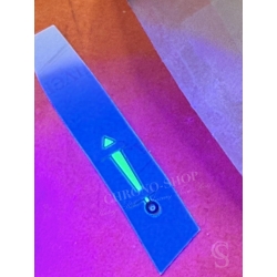 Rolex Genuine Universo zinc‑sulfide Minuts Sword hand blue 11mm length Rolex Bubble Back 40's ref 2940, 3065