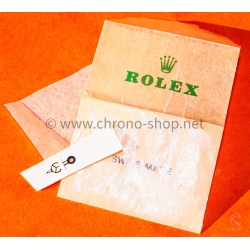 Rolex Genuine Universo zinc‑sulfide Mercedes hours hand blue 9.5mm length Rolex Bubble Back 40's ref 2940, 3065