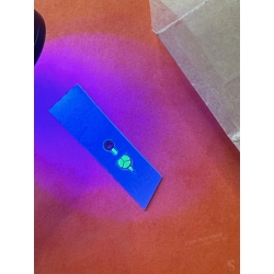 Rolex Genuine Universo zinc‑sulfide Mercedes hours hand blue 9.5mm length Rolex Bubble Back 40's ref 2940, 3065