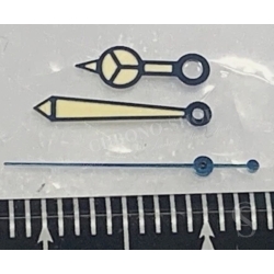 Rolex Original Set Complet aiguilles bleuies ancienne sulfure de zinc Zinc sulfide montres Bubble back 2940,3065