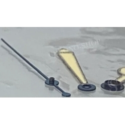 Rolex Original Set Complet aiguilles bleuies ancienne sulfure de zinc Zinc sulfide montres Bubble back 2940,3065
