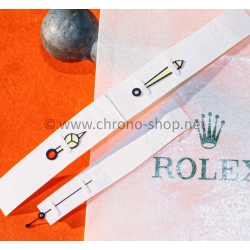 Rolex Genuine 40s Universo zinc‑sulfide Blue handset set of hands Rolex wristwatches Bubble Back 2940, 3065