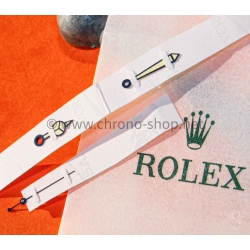 Rolex Genuine 40s Universo zinc‑sulfide Blue handset set of hands Rolex wristwatches Bubble Back 2940, 3065