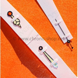 Rolex Original Set Complet aiguilles bleuies ancienne sulfure de zinc Zinc sulfide montres Bubble back 2940,3065