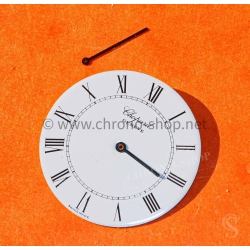 Chopard Genève vintage cadran porcelaine blanc chiffres romains avec aiguilles et calibre Chopard 6 rubis quartz ETA 959001
