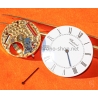 Chopard vintage cadran porcelaine blanc chiffres romains avec aiguilles et calibre Chopard 6 rubis quartz ETA 959001