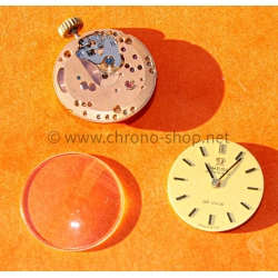 Genuine vintage Omega Geneva De Ville dial collector's Dial, handset,Crystal,Crown winder,Omega calibre 671 set