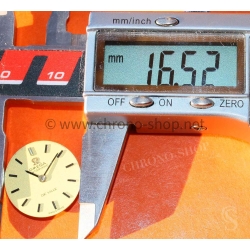 Omega vintage pièces montres dames Omega De Ville cadran,aiguilles,couronne et calibre Omega 671 automatique