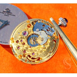 Baume & Mercier Genève Rare Watch spares Ghost Silver dial Catwalk with BM777 caliber,handset and retaing ring