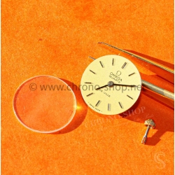 Genuine vintage Omega Genève De Ville dial collector's Dial, handset,Crystal,Crown winder,quartz Omega calibre