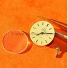 Genuine vintage Omega Genève De Ville dial collector's Dial, handset,Crystal,Crown winder,quartz Omega calibre