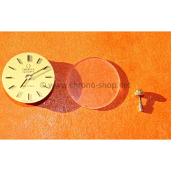 Genuine vintage Omega Genève De Ville dial collector's Dial, handset,Crystal,Crown winder,quartz Omega calibre