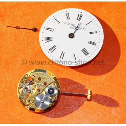 Chopard Genève L.U vintage cadran porcelaine blanc chiffres romains,aiguilles, calibre Chopard mécanique manuel 17 rubis