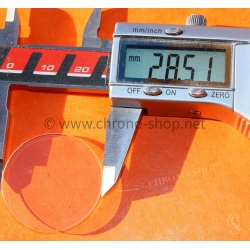 Genuine Mineral Rounded Crystal glass 28mm vintage watches Chopard, Baume & Mercier, Omega, Breitling, IWC, Jaeger