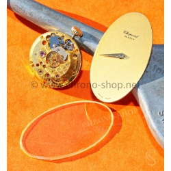 CHOPARD Genève Rare oval champagne lady dial watch part dauphines hands,mineral glass,mechanical caliber 17 jewels
