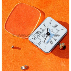 Baume et Mercier vintage pièce horlogère Cadran porcelaine romains aiguilles calibre quartz ETA 978.002