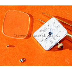 Baume & Mercier Genève Rare Watch dial white porcelain romans ETA 978.002,crystal,handset,crown winder