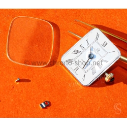 Baume et Mercier vintage pièce horlogère Cadran porcelaine romains aiguilles calibre quartz ETA 978.002