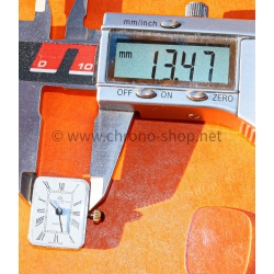 Baume et Mercier vintage pièce horlogère Cadran porcelaine romains aiguilles calibre quartz ETA 978.002