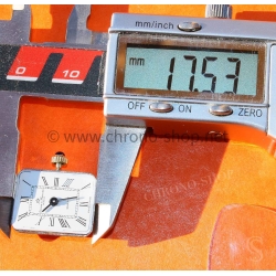 Baume et Mercier vintage pièce horlogère Cadran porcelaine romains aiguilles calibre quartz ETA 978.002