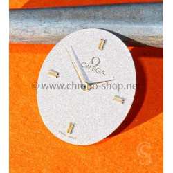 Omega vintage pièces montres dames Omega cadran ovale argenté or jaune,aiguilles,calibre Omega quartz 1387