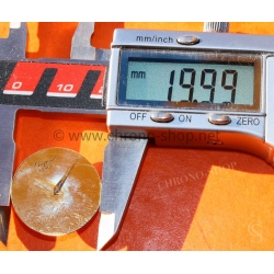 Chopard Genève vintage cadran 20mm or jaune 750 aiguilles,verre,calibre Chopard mécanique manuel 17 rubis