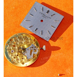 L.U Chopard Cie Genève vintage 23mm silver tapisserie tapestry square dial,handset, 17 rubies caliber and winding crown LUC