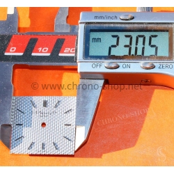 Chopard Genève vintage cadran argenté tapisserie 23mm aiguilles,calibre Chopard mécanique manuel 17 rubis