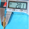 chronoshop Rolex Original yellow gold 20mm Submariner 1680/8,16808,16618 18K Gold Spring Bar 23-9294 Price for set