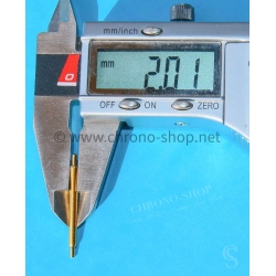 chronoshop Rolex Original yellow gold 20mm Submariner 1680/8,16808,16618 18K Gold Spring Bar 23-9294 Price for set