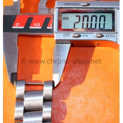 Breitling maillons 20-21mm titane Bracelet 5219 B12 Titane Montres Breitling Aerospace Evo E79363101B