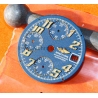 BREITLING VINTAGE CADRAN BLEU MONTRES BREITLING Chronomat vitesse 13050,13350