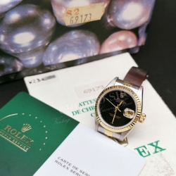 Rolex Onyx black dial ladies Onyx dial Rolex ladies watches Datejust 26mm 69173,69178,79178 Cal 2035,2135