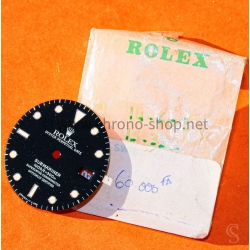 ROLEX VINTAGE CADRAN 168000 NEUF DE STOCK INDEX CREME MONTRES SUBMARINER DATE 16800,168000,16610 TRITIUM cal auto 3035,3135