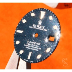 ROLEX VINTAGE CADRAN 168000 NEUF DE STOCK INDEX CREME MONTRES SUBMARINER DATE 16800,168000,16610 TRITIUM cal auto 3035,3135