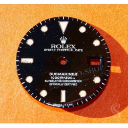 Rolex Original 90s watch dial Submariner date 16800,168000,16610 Circled Cream Index Tritium cal 3035,3135
