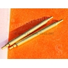 Rolex Original 18k yellow gold 20mm Submariner 1680/8,16808,16618,16758,16718 Spring Bar 23-9294 Price for set
